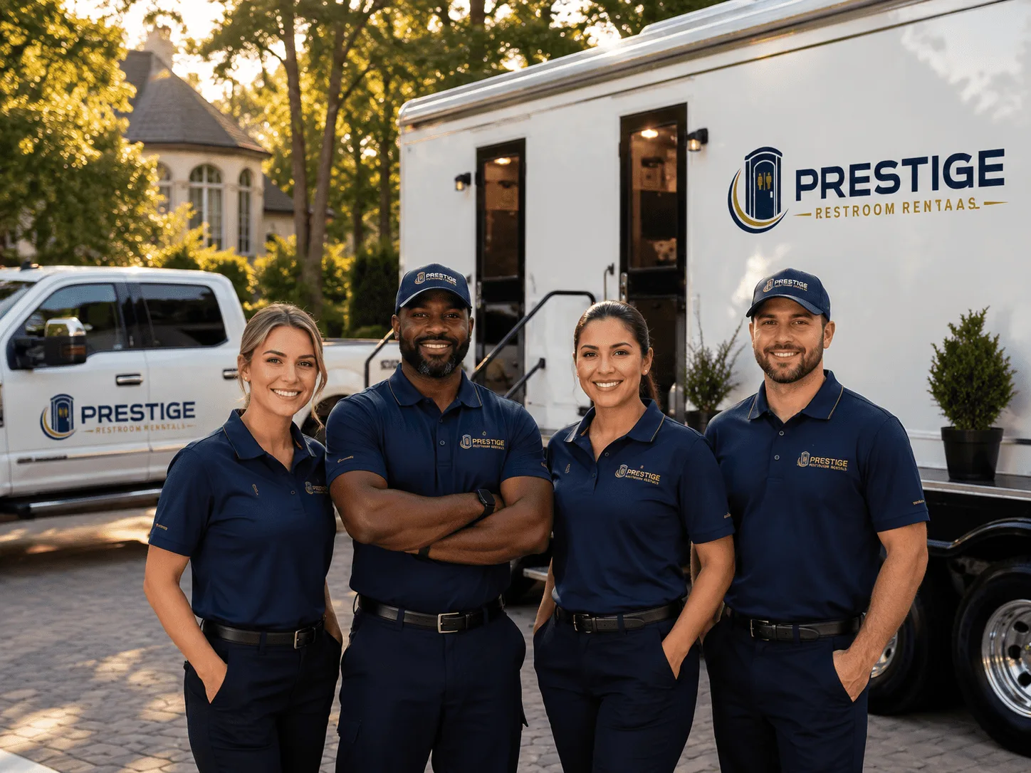 Trusted Luxury Portable Restrooms company in Rolla, ND
